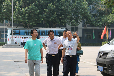 北京铁路局领导参观考察